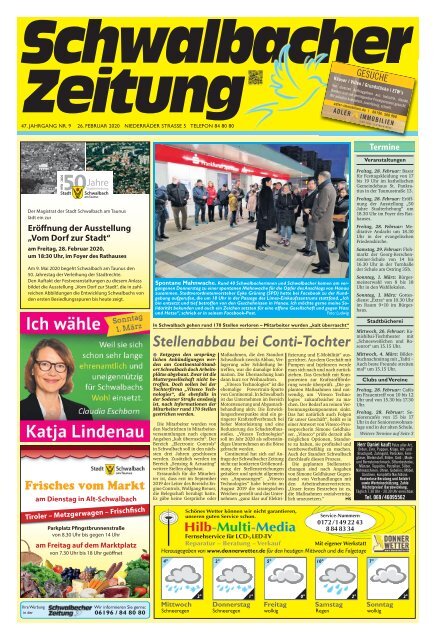 Schwalbacher Zeitung