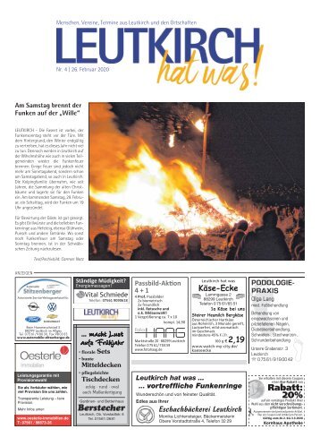 Leutkirch hat was 26.02.2020