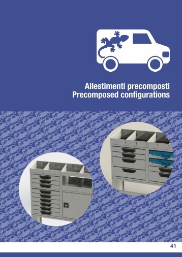 Catalogo GECO SYSTEM - Allestimenti precomposti