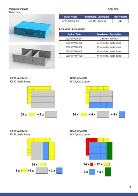 Catalogo GECO SYSTEM - Valigie