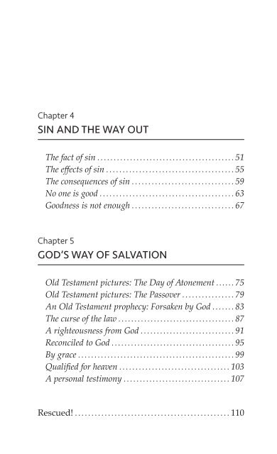 What you Need to know about Salvation