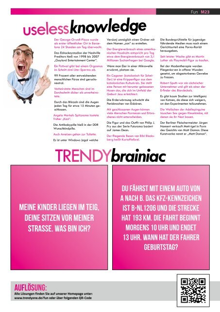 TRENDYone | Das Magazin – Allgäu – Februar 2020