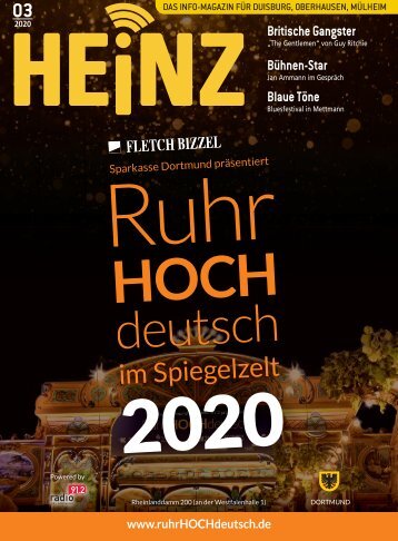03_2020 HEINZ Magazin Duisburg, Oberhausen, Mülheim