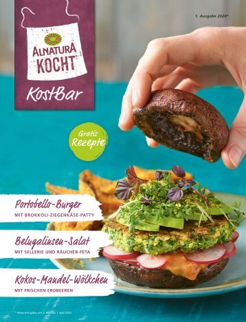 Alnatura Kostbar-Rezeptjournal 1. Ausgabe 2020