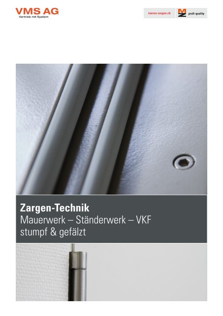Zargentechnik 2020 – VMS AG