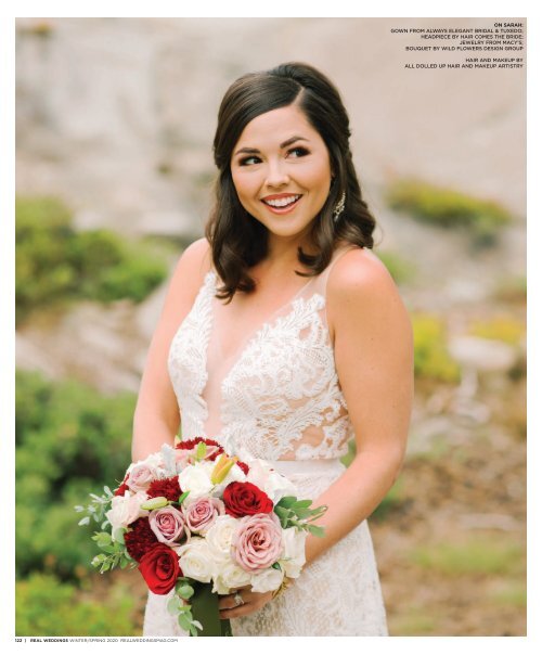 Real Weddings Magazine's “Mountain Retreat“ Styled Shoot - Winter/Spring 2020 - Featuring some of the Best Wedding Vendors in Sacramento, Tahoe and throughout Northern California!