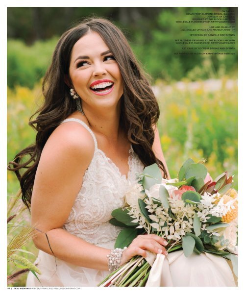 Real Weddings Magazine's “Mountain Retreat“ Styled Shoot - Winter/Spring 2020 - Featuring some of the Best Wedding Vendors in Sacramento, Tahoe and throughout Northern California!