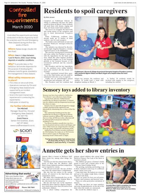 Ashburton Courier: February 27, 2020