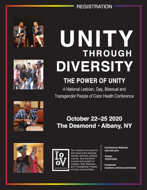 Unity Through Diversity Registration Booklet 2020 