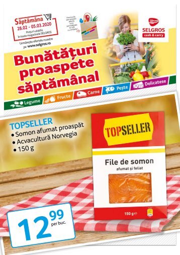 Bunătăţuri proaspete săptămânal nr. 10 (promovare exclusiv online)