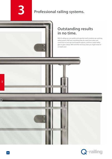 Professional railing systems - RIBA Product Selector