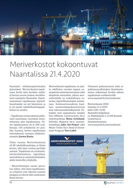 Kuljetus & Logistiikka 1 / 2020