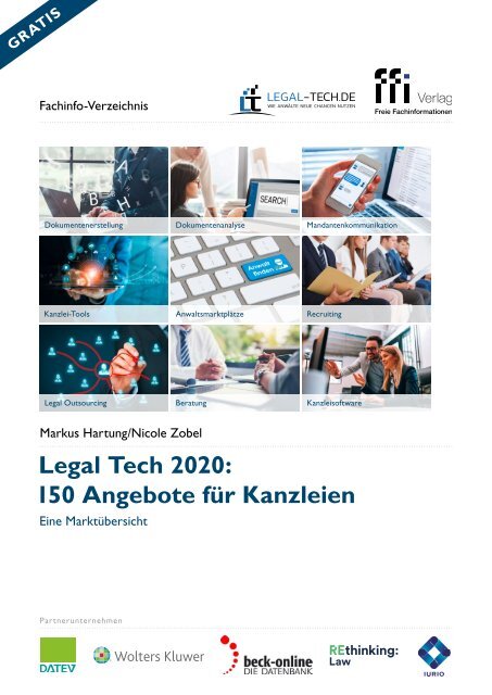 Legal Tech 2020: 150 Angebote für Kanzleien