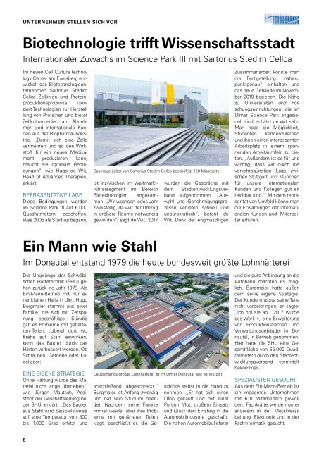20 Jahre Stadtentwicklungsverband Ulm/Neu-Ulm - grenzen überwinden