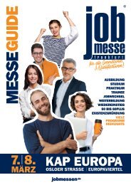 Der MesseGuide zur 6. jobmesse frankfurt