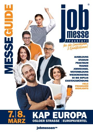 Der MesseGuide zur 6. jobmesse frankfurt