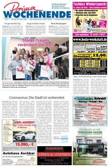 Prima Wochenende 09 2020