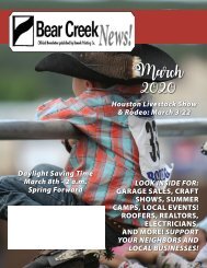 Bear Creek March 2020