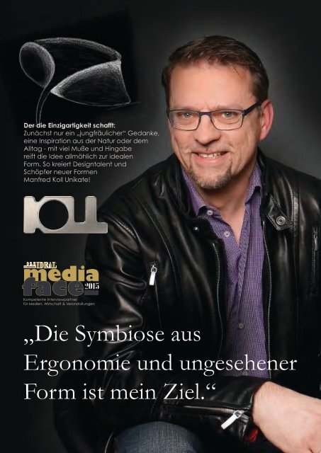 Werner Egerer Egerer Beratung GmbH im Orhideal IMAGE Magazin - Oktober 2020