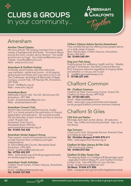 Amersham Together March/April 2020 Issue