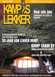 Kamp is Lekker Tydskrif Maart 2020