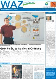 Grün heißt, es ist alles in Ordnung - Heidewasser GmbH