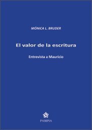 Mónica Bruder entrevista - El valor de la escritura (entrevista a Mauricio)