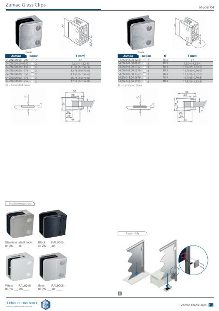 SB-Railing Catalogus