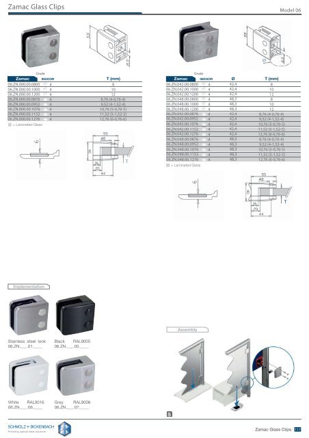 SB-Railing Catalogus