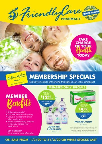 FriendlyCare March Catalogue