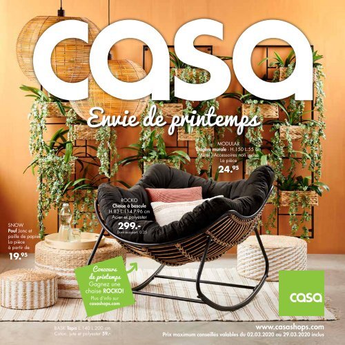 Casa catalogue 2-29 mars 2020