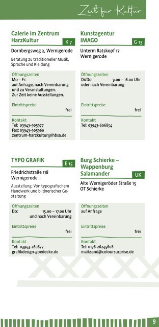 Leitfaden Wernigerode & Schierke