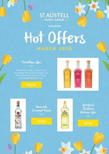 Tenanted Special Offers Brochure and Hot Offers - March 2020