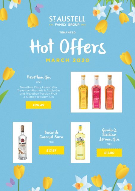 Tenanted Special Offers Brochure and Hot Offers - March 2020