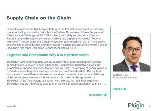 Plugin Issue #28_Blockchain 2020 in Germany