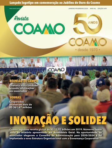 Revista Coamo edição Janeiro/Fevereiro de 2020