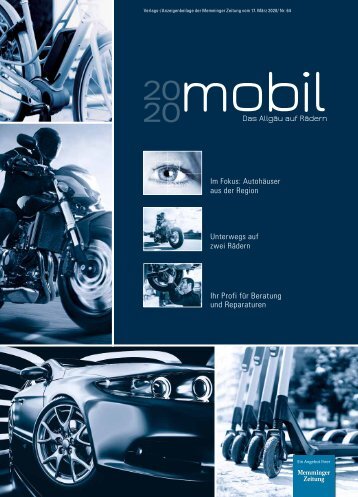 2020 mobil - Das Allgäu auf Rädern