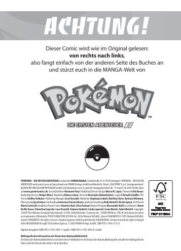 Pokémon - Die ersten Abenteuer 31 (Leseprobe) DPOKA031