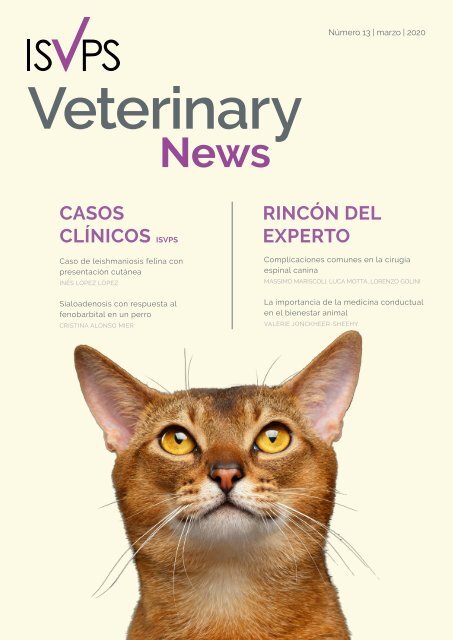 ISVPS_Veterinary_News_ES_13Edition
