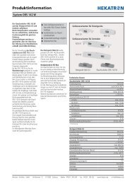 System ORS 142 W - Hekatron