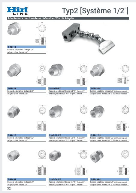 Hirt-Line Catalogue principal