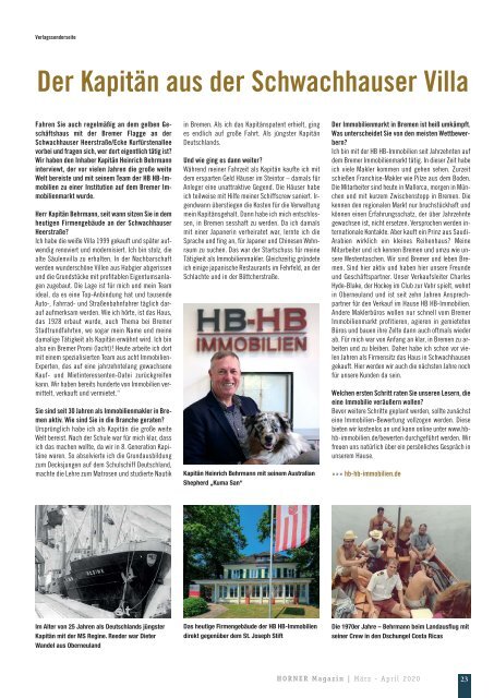 HORNER Magazin | März-April 2020