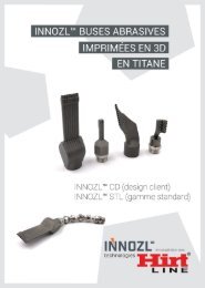 INNOZL Buses abrasives imprimees en 3D FR mail