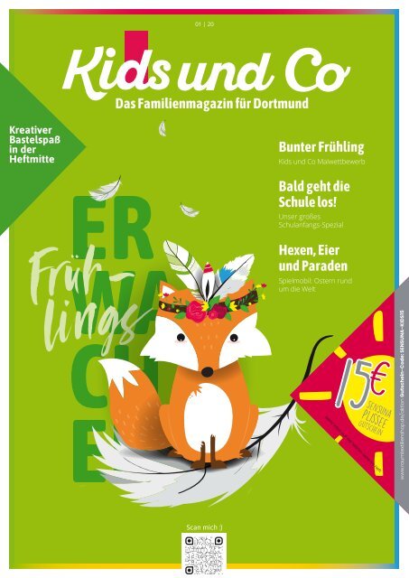 Kids und 2020 Ausgabe Frühjahr Dortmund, Co