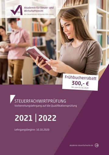 Steuerfachwirtprüfung - Vorbereitungslehrgang auf die Qualifikationsprüfung