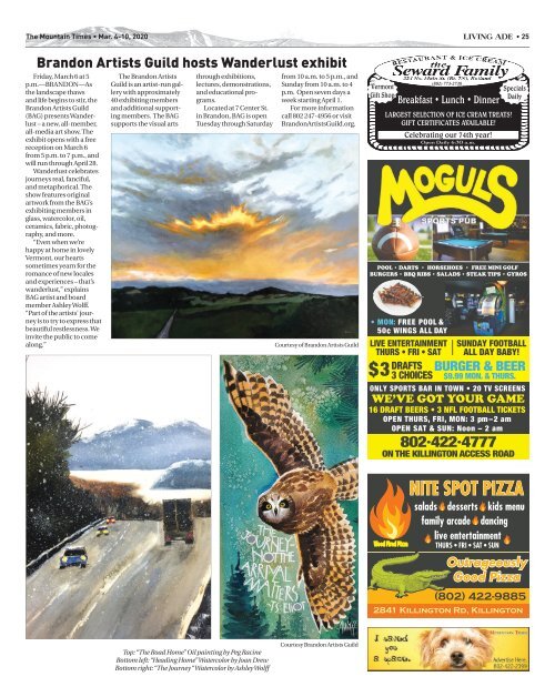 Mountain Times: Volume 49, number 10: March 4-10, 2020