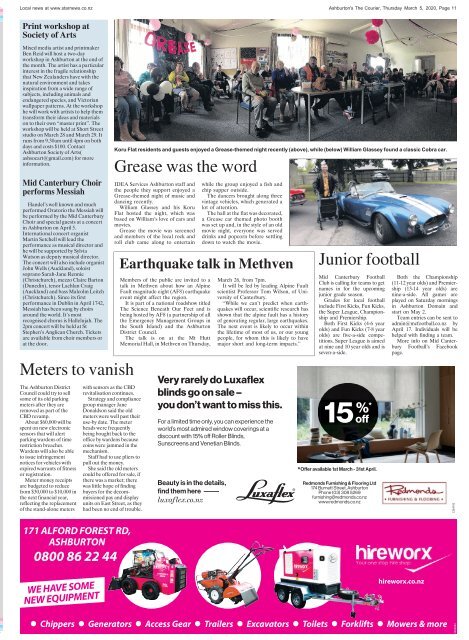 Ashburton Courier: March 05, 2020