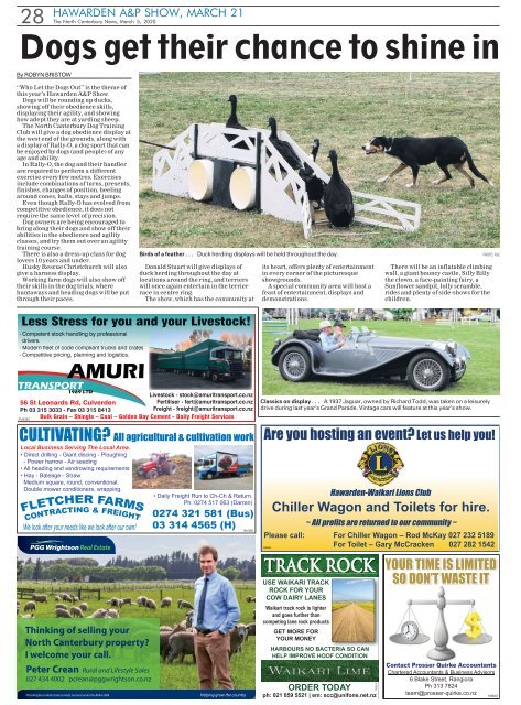 North Canterbury News: March 05, 2020