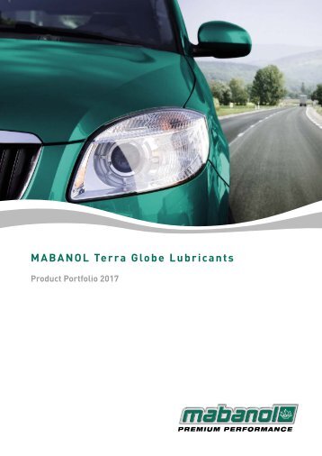 Mabanol TerraGlobe Product Portfolio 
