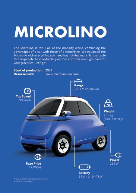 Micro Electric Brochure 2020 EN